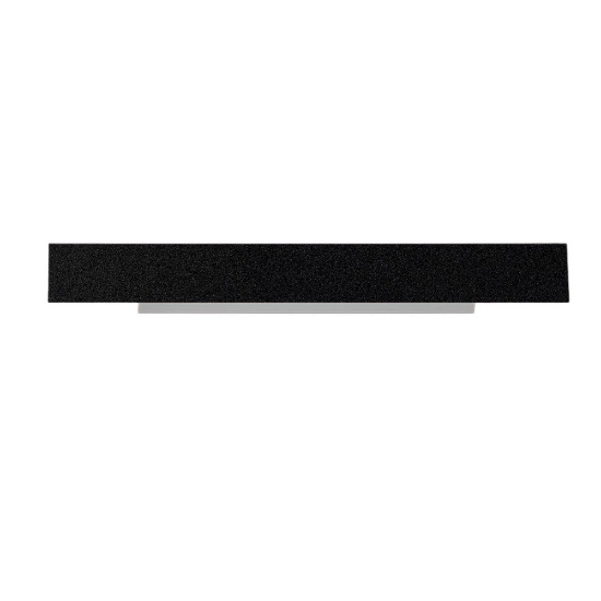 Applique nero 65 cm rettangolare led cct 3000k 4000k moderno luce indiretta