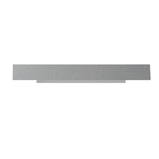 Applique grigio perla 65cm led 43w cct 3000k 4000k lungo rettangolare moderna