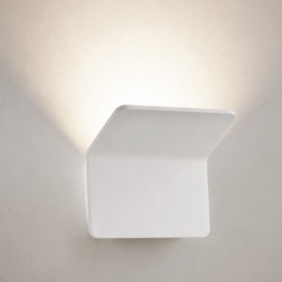 Isyluce applique led 12w 3000k bianco moderna