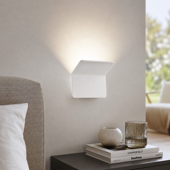 Isyluce applique led 12w 3000k bianco moderna