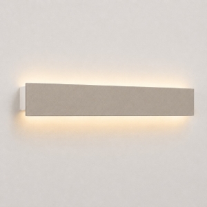 Applique tortora 65 cm led 43w cct 3000k 4000k rettangolare moderna per soggiorno