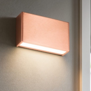 Box w1 rame led 5w 3000k mono emissione applique linea light