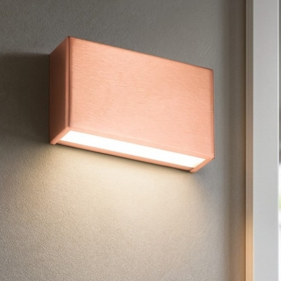 Box w1 rame led 5w 3000k mono emissione applique linea light