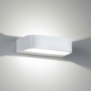 Isyluce applique da parete led 6w 3000k bianco moderna