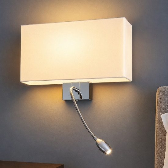 Hotel ap2 applique  comodino camera da letto hotel ideal lux