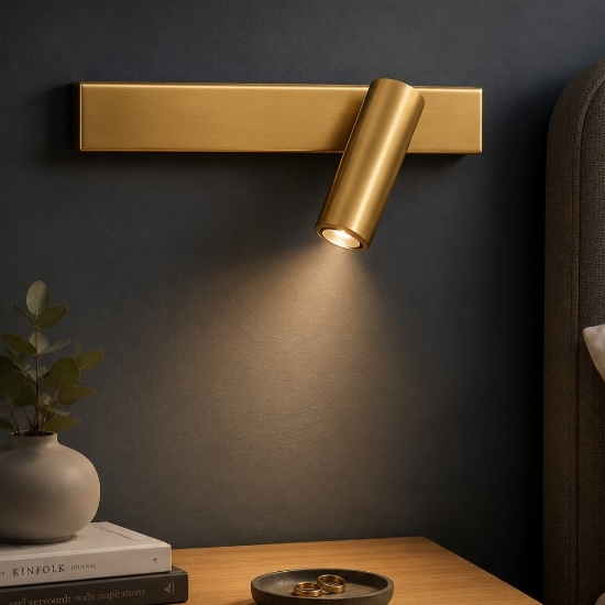Ideal lux bonne nuit applique da comodino luce orientabeile led 3000k