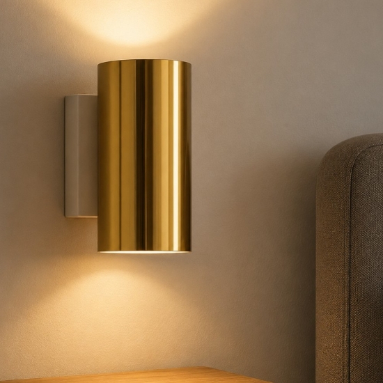 Birba linea light applique oro per comodini camera da letto