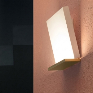 Stilnovo inbilico applique da parete moderna oro e bianco led 3000k