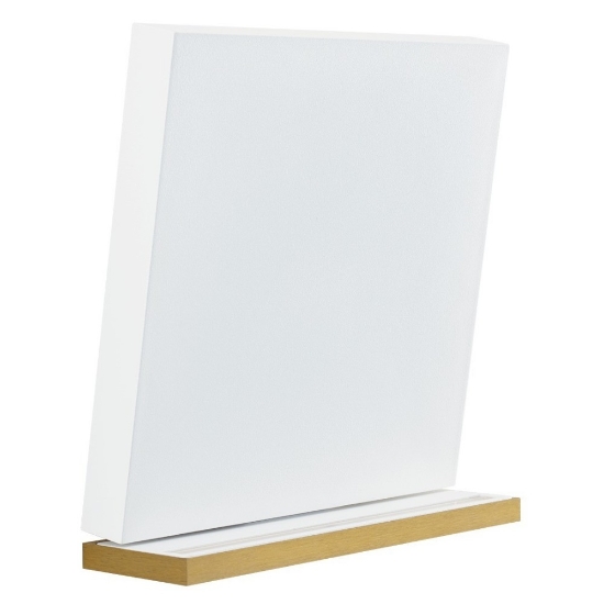 Stilnovo inbilico applique da parete moderna oro e bianco led 3000k