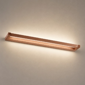 Applique da parete moderna slim led 24w cct 2700k 3000k 4000k girevole marrone perenz illuminazione