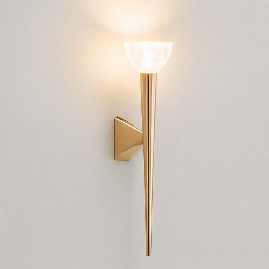 Applique oro da parete moderna led 5w 3000k