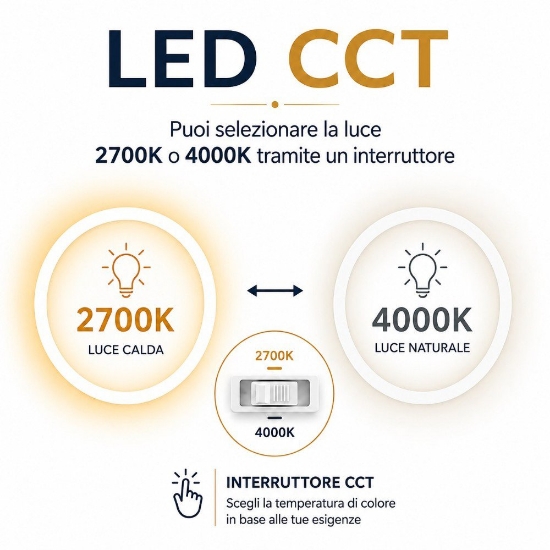 Plafoniera camera da letto led 48w cct 2700k 4000k champagne marrone rotonda