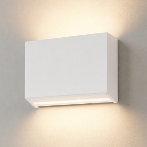 Linea light applique led 10w 4000k bianco bi emissione box w2