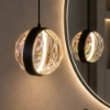 Maytoni misterio lampadario da bagno a sospensione ultramoderno led 6w 2700k