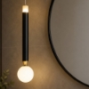 Vivida seventy marrone ossidato lampadario a sospensione led 6w 3000k da bagno moderna