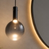 Maytoni nebula lampadario per bagno moderno led 3000k