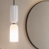 Maytoni memory lampadario a sospensione bianca minimal per bagno