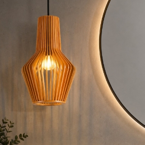 Citrus-3 sp1 ideal lux lampadario a sospensione legno per bagno