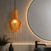 Citrus-3 sp1 ideal lux lampadario a sospensione legno per bagno