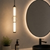 Lampadario a sospensione per bagno design minimal led 3000k dimmerabile