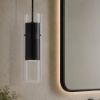 Maytoni dynamics lampadario a sospensione per bagno colore nero