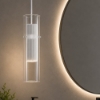 Maytoni dynamics lampadario bianco per bagno