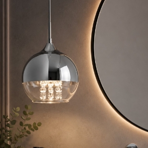 Maytoni fermi lampadario a sospensione da bagno con pendenti