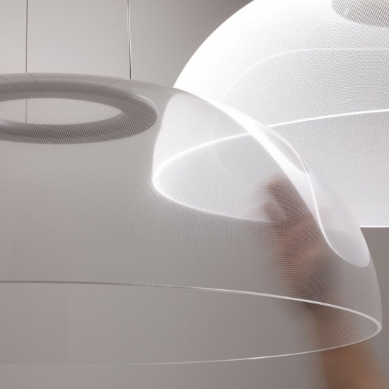 Lampadario moderno per salotto demi stilnovo 70cm led 3000k
