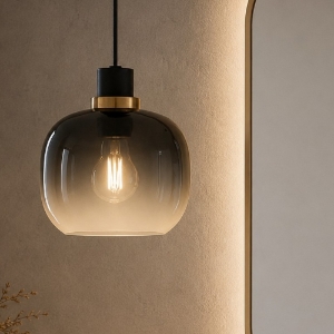Eglo oilella lampada in vetro per bagno moderno