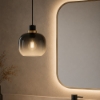 Eglo oilella lampadario in vetro per bagno moderno