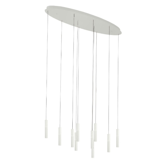 Lampadario a sospensione moderno bianco led 80w cct 3000k 4000k per soggiorno