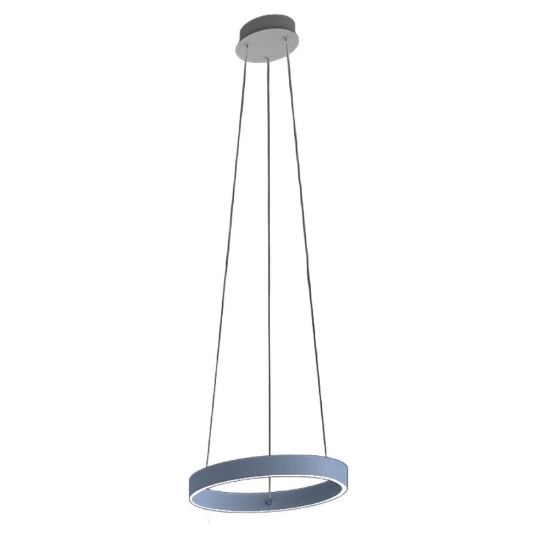Lampadario per cameretta carta da zucchero anello 40 cm led 36w cct 3000k 4000k