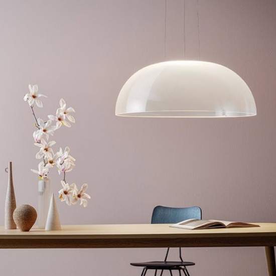 Lampadario per tavolo da pranzo demi stilnovo led 3000k
