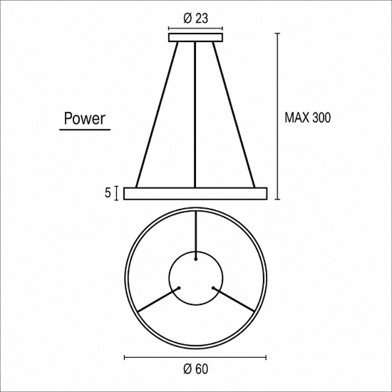 Lampadario per cucina moderna anello 60 cm verde bosco led 56w cct 3000k 4000k dimmerabile