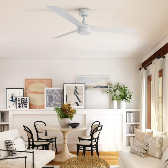 Ventilatore a pale da soffitto 28mq con luce silenzioso 4000k