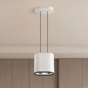 Stilnovo colonna lampada a sospensione bianco led 3000k dimmerabile