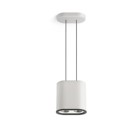Stilnovo colonna lampada a sospensione bianco led 3000k dimmerabile