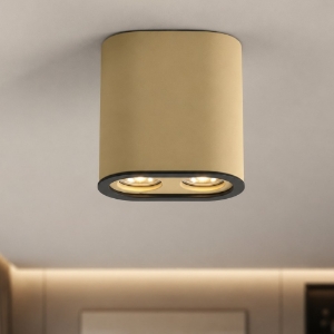 Colonna faretto da soffitto caramello led 20w 3000k dimmerabile