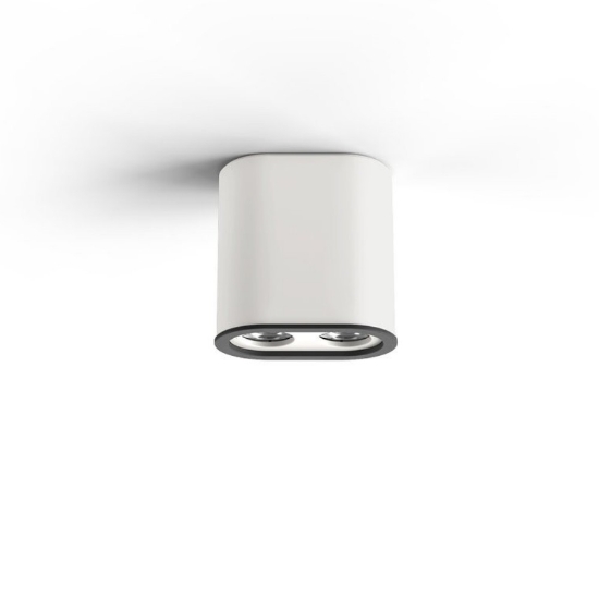 Plafoniera moderna bianca led 3000k stilnovo colonna