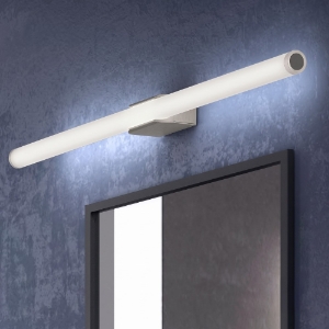Applique per specchio da bagno bianca emissione 360 gradi led 20w 3000k ip44