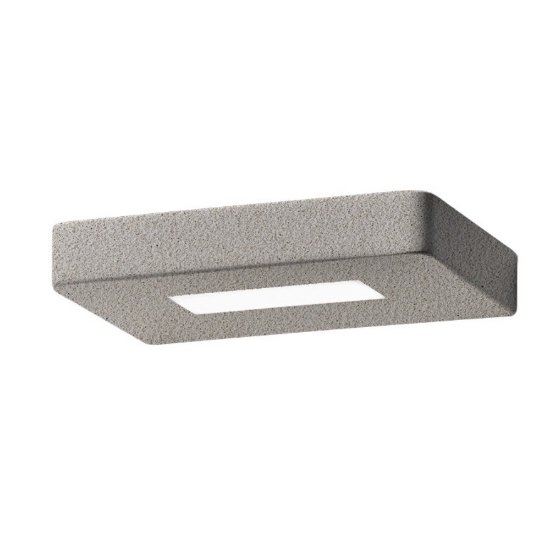 Applique led 20w cct 3000k 4000k 18 cm effetto muro moderna da parete biemissione