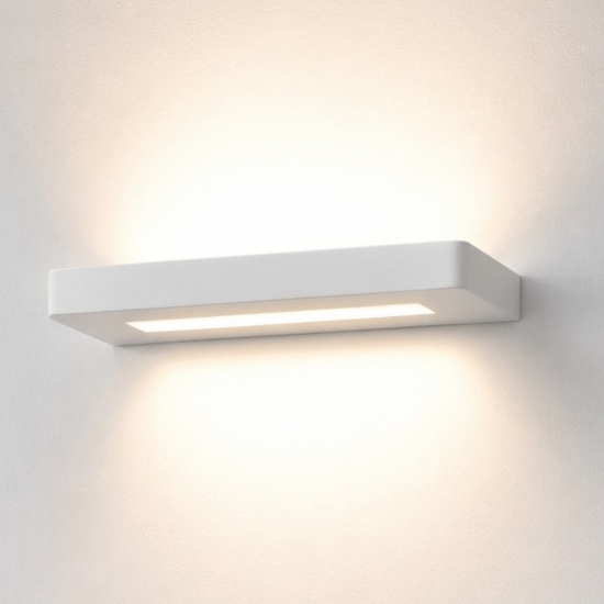Applique led 28w cct 3000k 4000k  30 cm moderna bianca da parete per interno