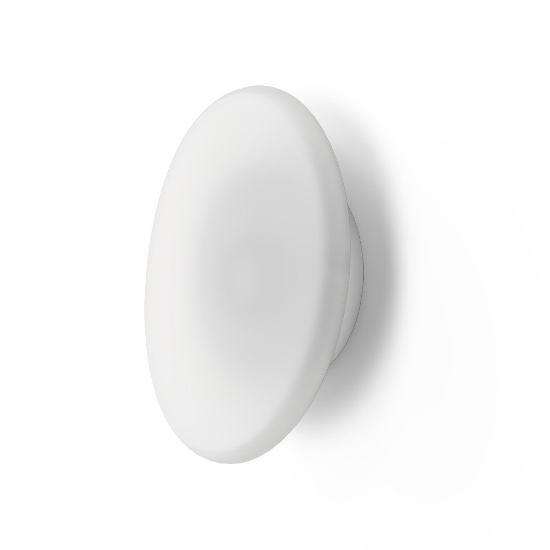 Applique moderna vetro bianco led 30w 2700k dynamic stilnovo
