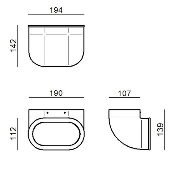Applique da parete bianca led 26w 3000k stilnovo gomito