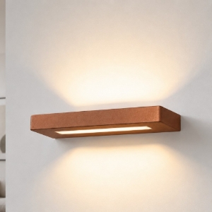 Applique led 28w cct 3000k 4000k moderna rame opaco biemissione