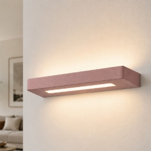 Applique led 28w cct 3000k 4000k  moderna oro rosato luce biemissione