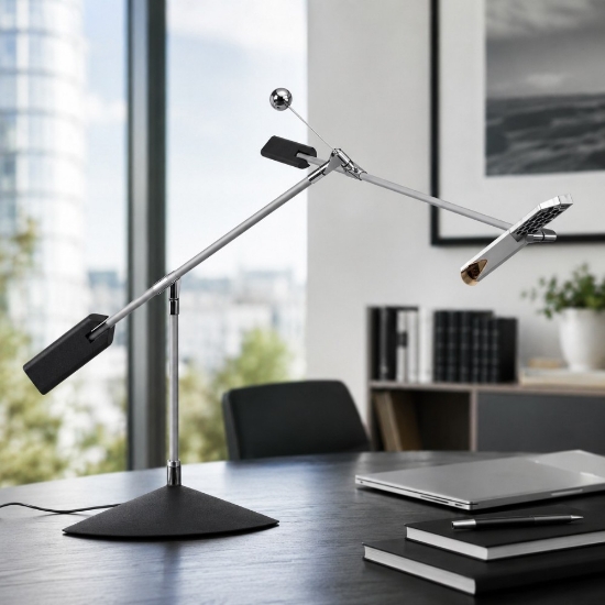 Halley stilnovo lampada da tavolo moderna led 3000k dimmerabile touchless