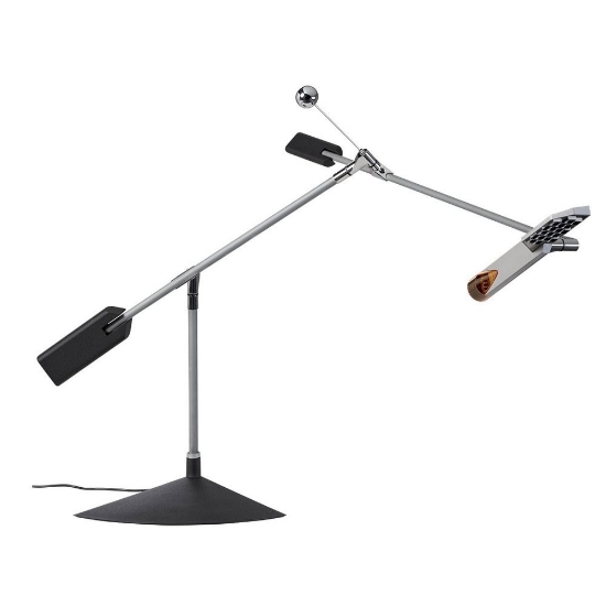 Halley stilnovo lampada da tavolo moderna led 3000k dimmerabile touchless