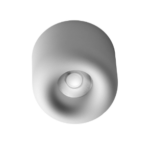 Faretto bianco led 10w cct 3000k 4000k design moderno da soffitto ip44