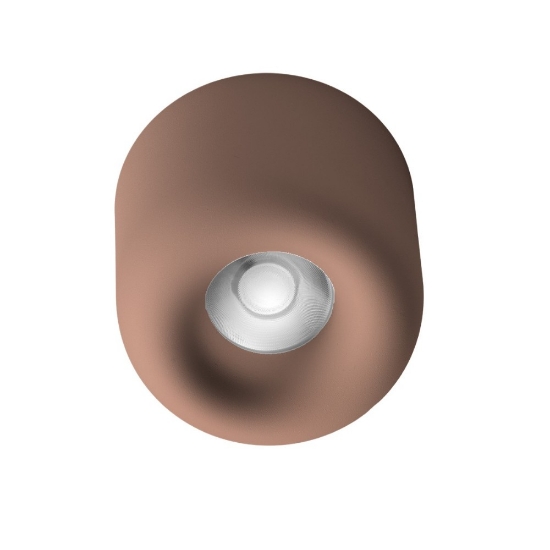 Faretto moderno da soffitto pesca led 10w cct 3000k 4000k ip44